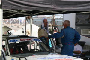 Ner kylning och överläggning med Janne.